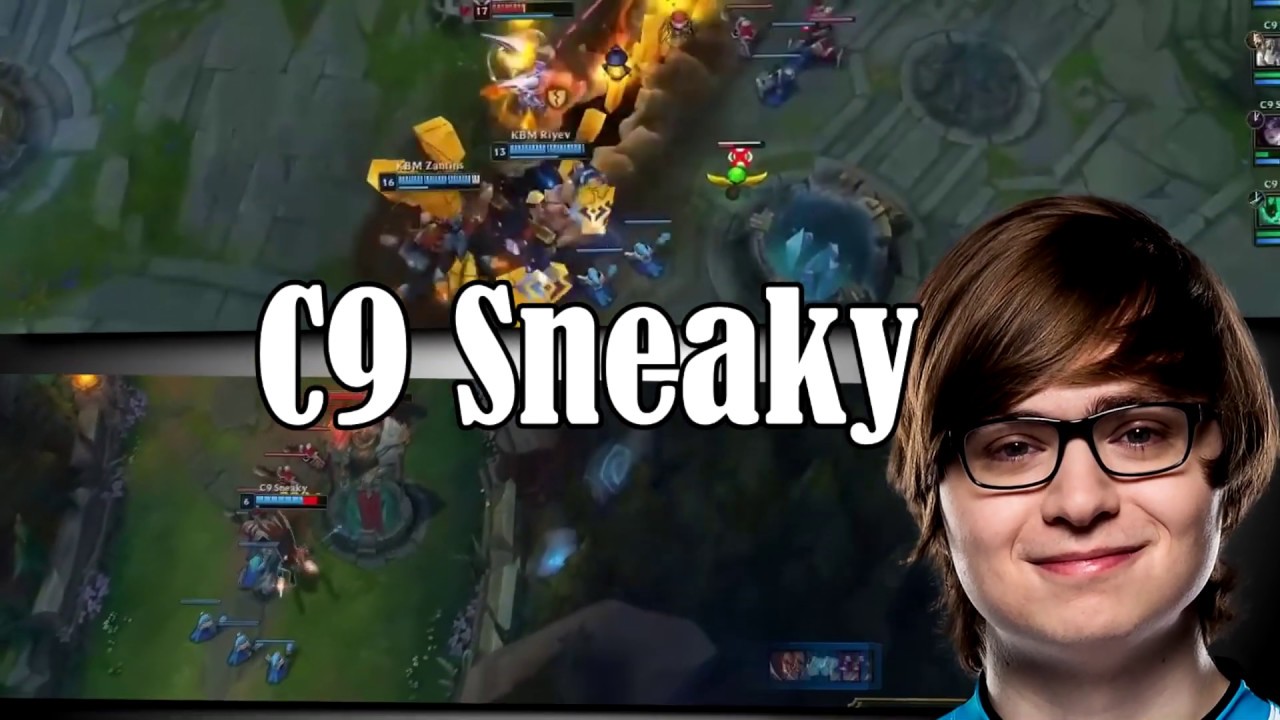 Best Moments from C9 Sneaky at 2018 Worlds