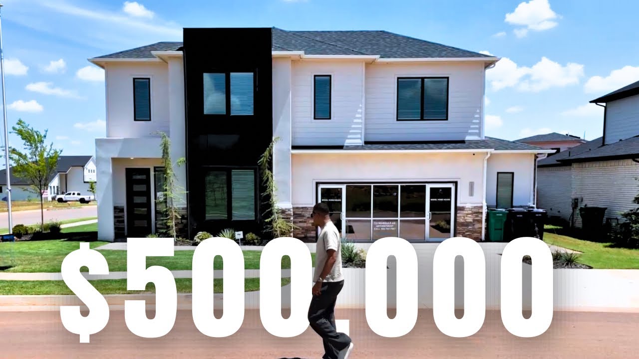 See Inside $500k Oklahoma City New Builds | Modern Luxury Home | New Homes In Okc