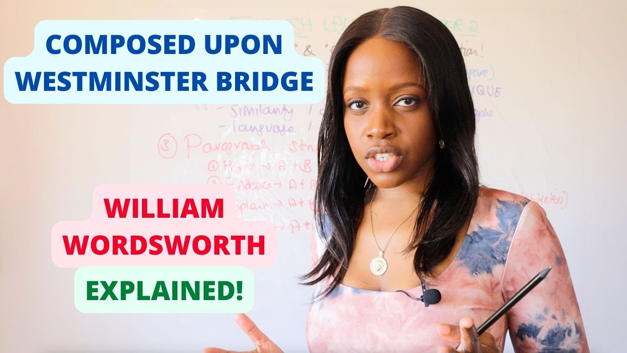 Composed Upon Westminster Bridge  | Edexcel Time and Place Anthology GCSE - William Wordsworth