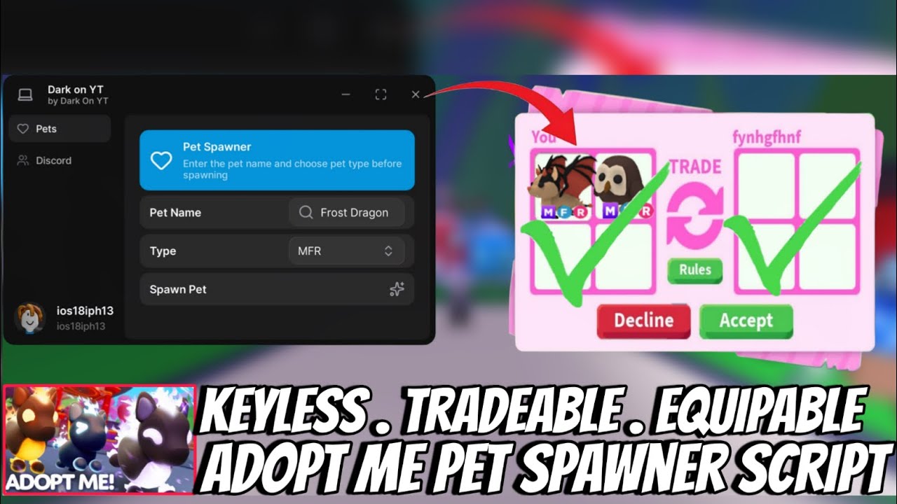 [NEW] Adopt Me Script 2026 | Pet Spawner & Trade Scam | Undetected Script | Pastebin Script!
