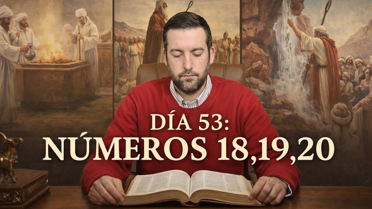DÍA 53 - Números 18,19,20 / La Biblia en 1 Año / Juan Manuel Vaz