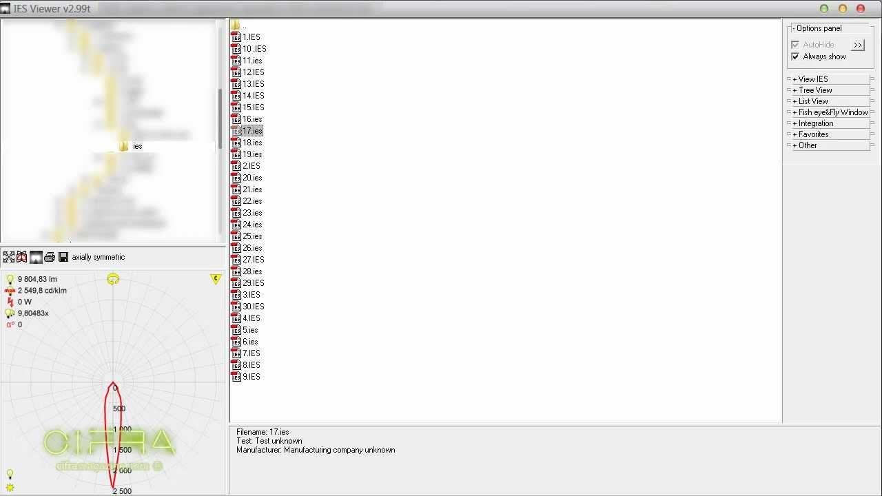 IES Generator и IES Viewer. делаем свою ies`ку