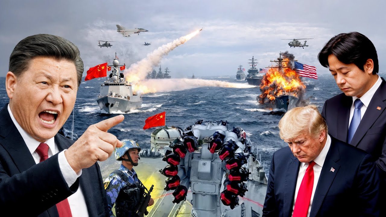 BANTUAN AS ke Taiwan Dihancurkan China!? Trump Tak Mampu Imbangi Kekuatan Militer Beijing