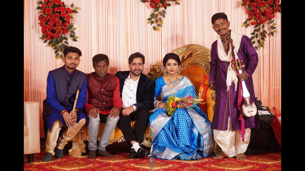 Bengali folk by Ranit Pramanik & group #weddingreception #bengalifolksong #baul_gaan #dotaramusic