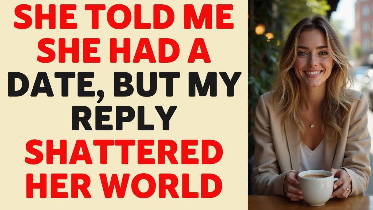 My wife said she had a date—she never expected my answer to completely destroy her confidence
