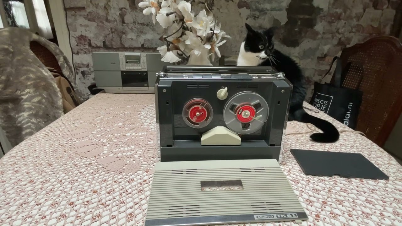 Grundig reel to reel TK6L test