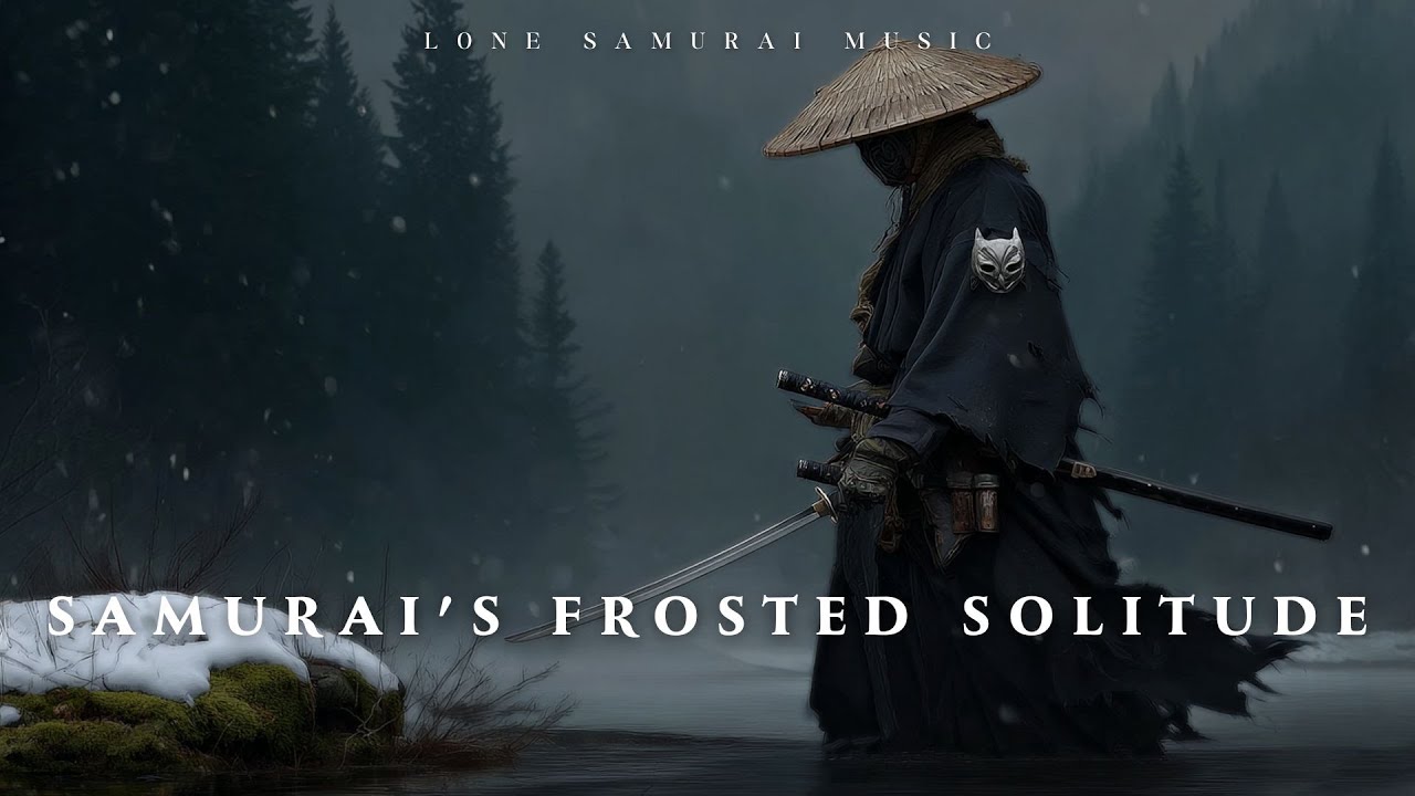 Samurai's Frosted Solitude | Japanese Flute Music for Mindfulness and Calm Strength