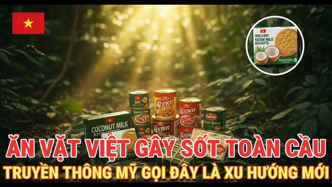 Đồ ăn vặt Việt Nam tạo làn sóng toàn cầu, dần trở thành xu hướng ẩm thực thế giới hiện nay mạnh mẽ!!