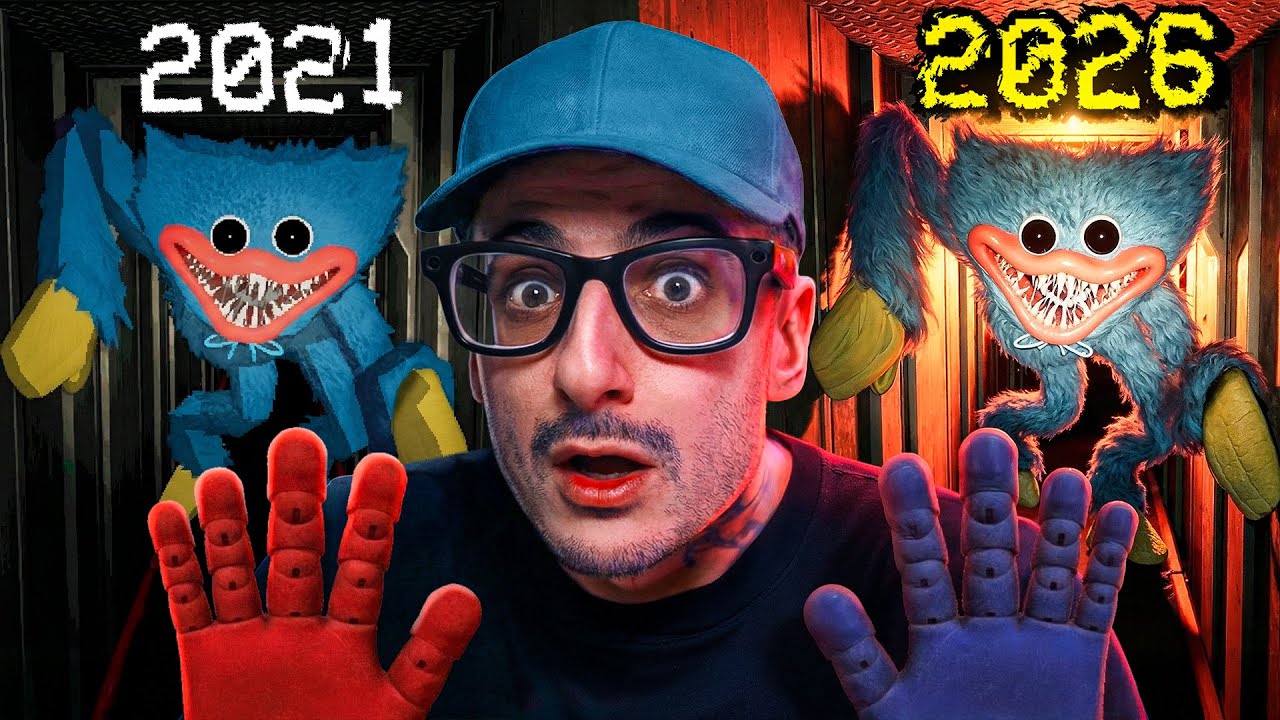 así está Poppy Playtime 1... 5 años después.