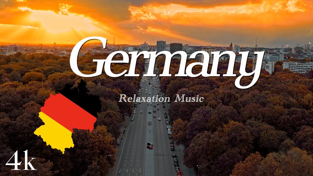 Germany 4k- Relaxation Music and Scenic Views_ Peaceful German Landscape
