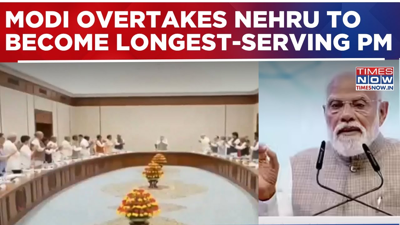 Modi Scripts History, Overtakes Nehru To Become Longest Serving PM; Union Cabinet Passes Resolution