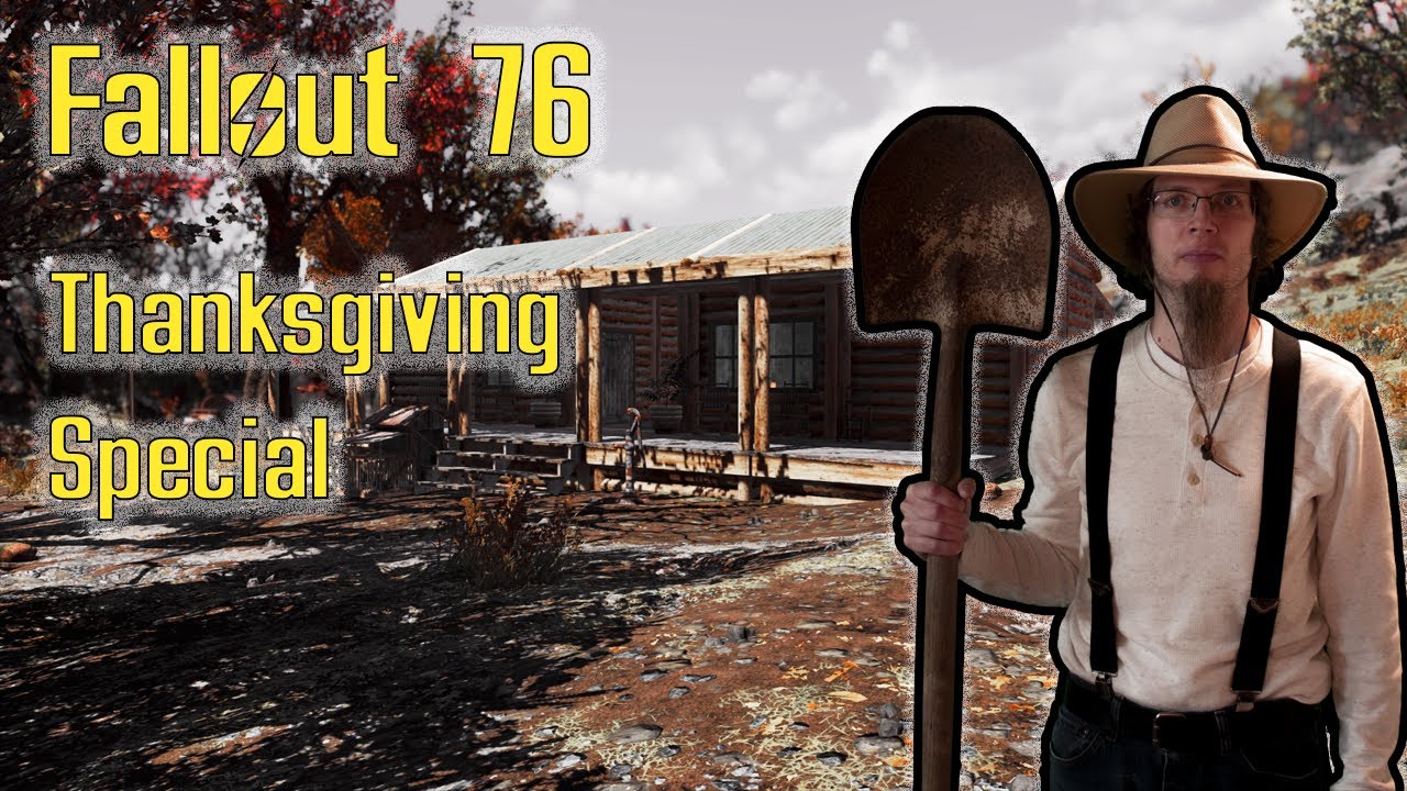 Fallout 76 | Gourmand's\Overeater's Build | Thanksgiving Special