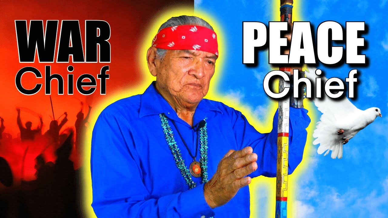 Native American (Navajo) Some Chiefs Are War and Some Chiefs Are Peace