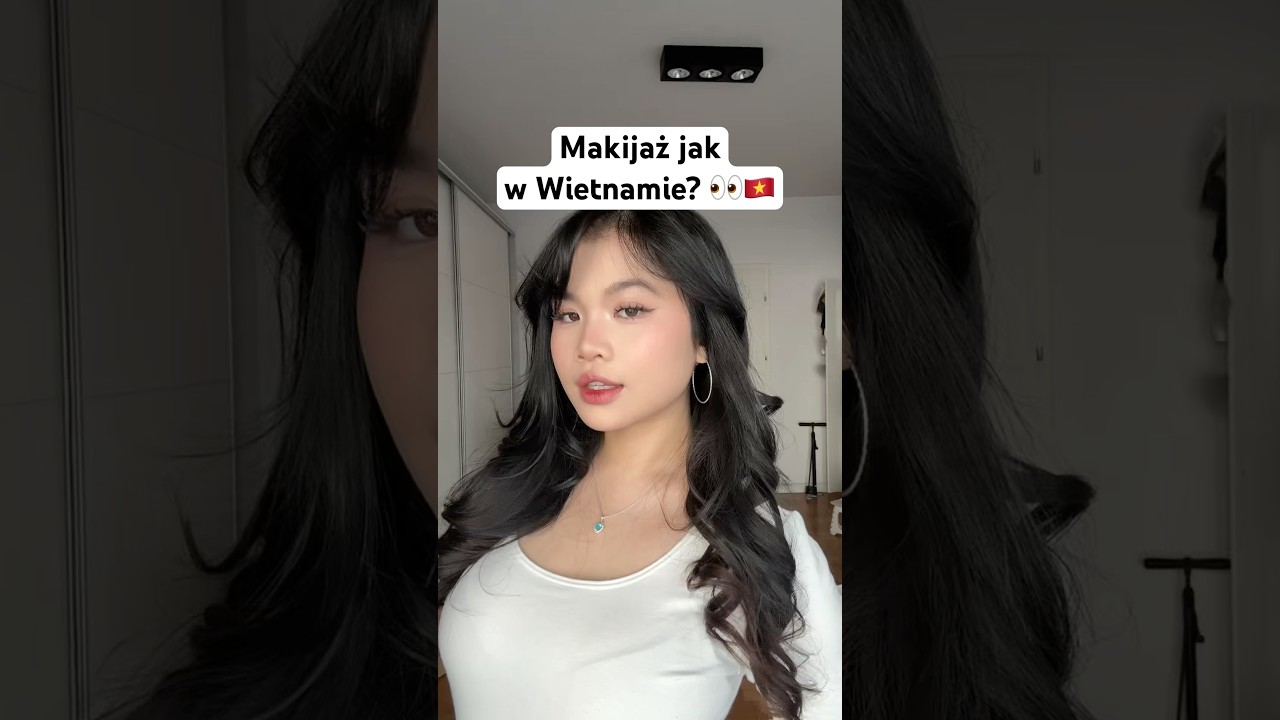 Oceń m&oacute;j wietnamski makijaż 1-10 👀🇻🇳#vietnamesemakeup #polska #makijaż #asianmakeup #joneswpolsce