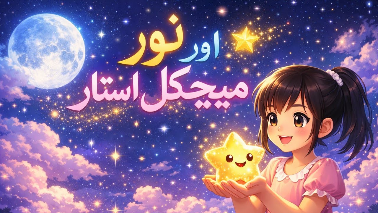 ✨ Noor’s Dream and the Talking Star | Inspiring Moral Story for Kids