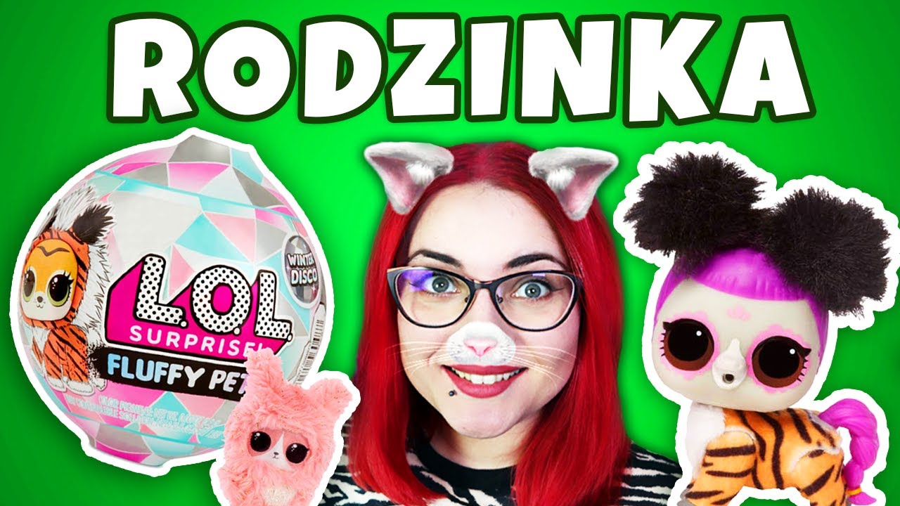 ZWIERZĘCA RODZINKA LOL SURPRISE 🐱 FLUFFY PETS WINTER DISCO 🐶 z Biedronki
