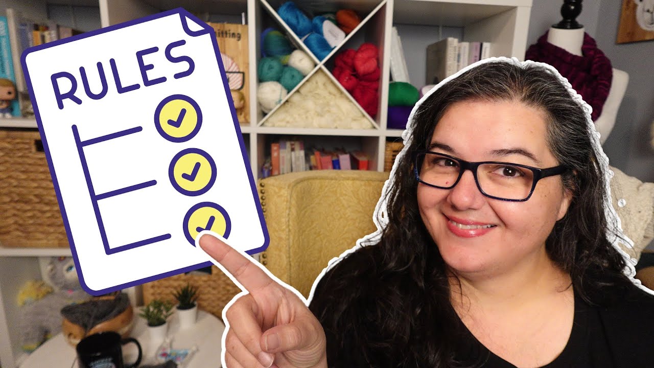 Knit & Chat: SIX Knitting Rules for Stress-Free Knitting