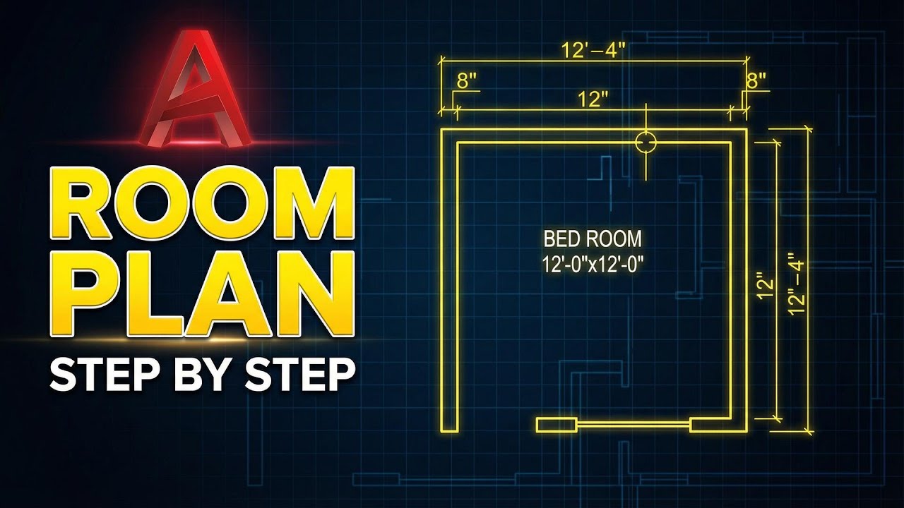 How to Draw a Floor Plan in AutoCAD