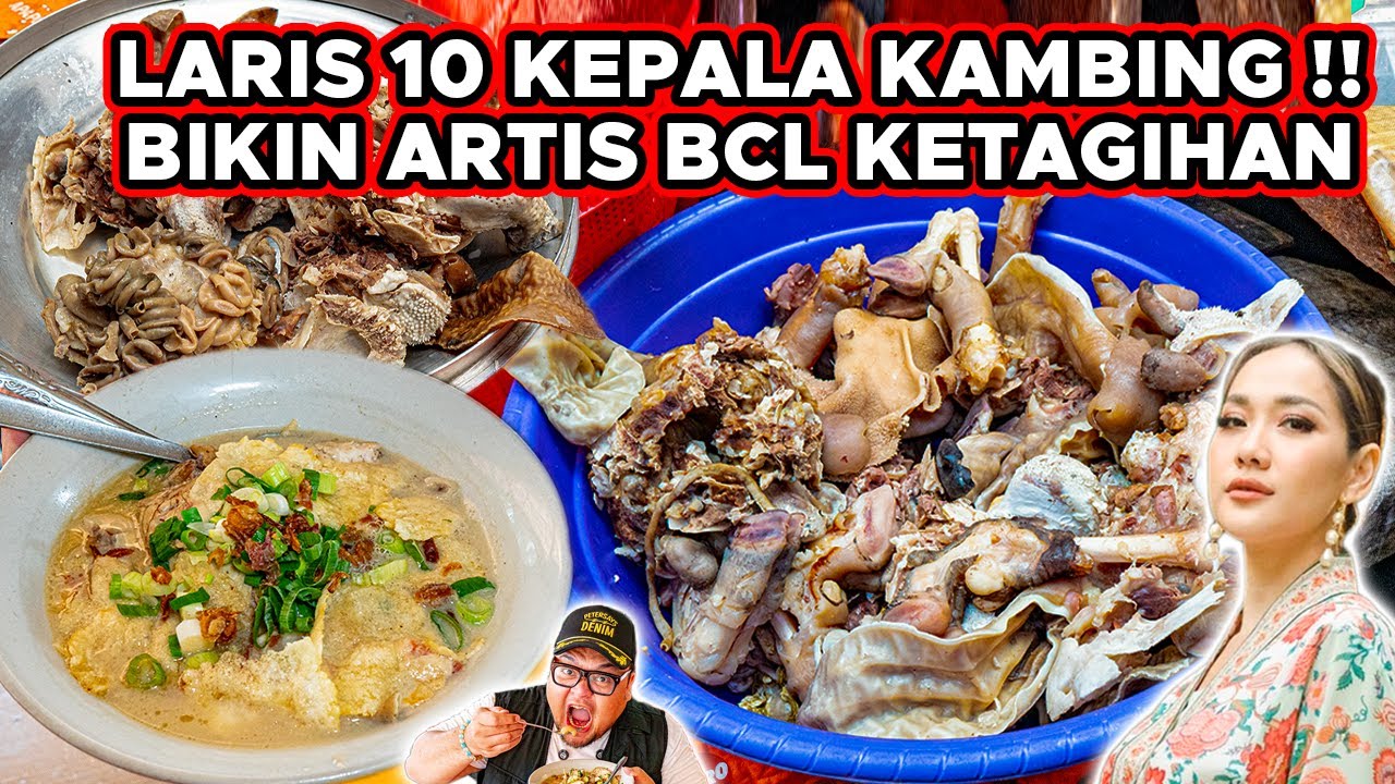 ANEH BANGET BUNGA CITRA LESTARI !! KETAGIHAN USUS KAMBING DI WARUNG INI..