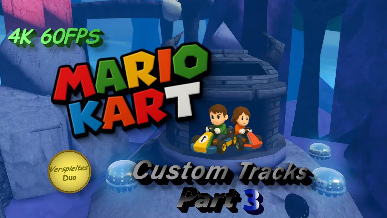 Ab in die Tiefsee! | Mario Kart 8 Deluxe Custom Tracks | Mega Mushroom Cup #3.