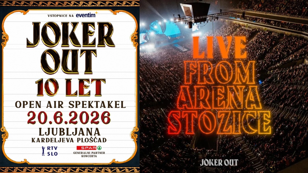 Joker Out - Live from Arena Stozice