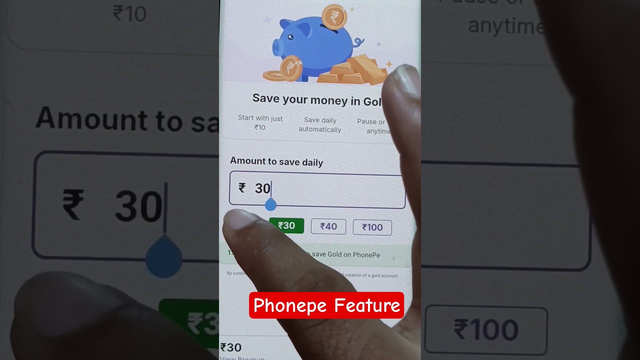 Phonepe Important Feature | Daily Saving Feature | How To Save Money