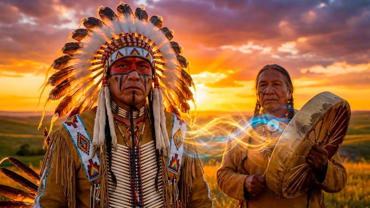 Traditional Lakota Chant | Native American Spiritual Drum Ceremony