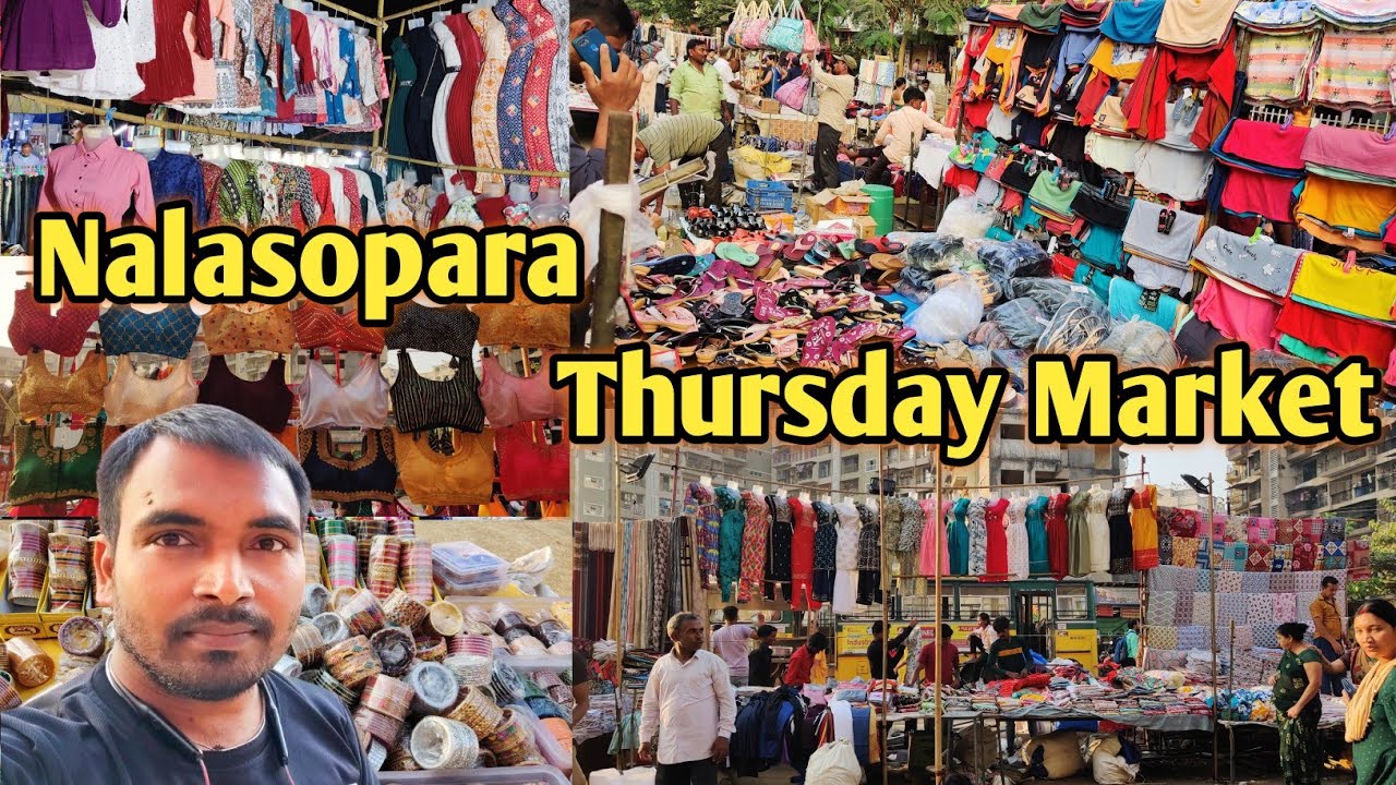 Nalasopara Thursday Market Mumbai | Nalasopara west market  part 1