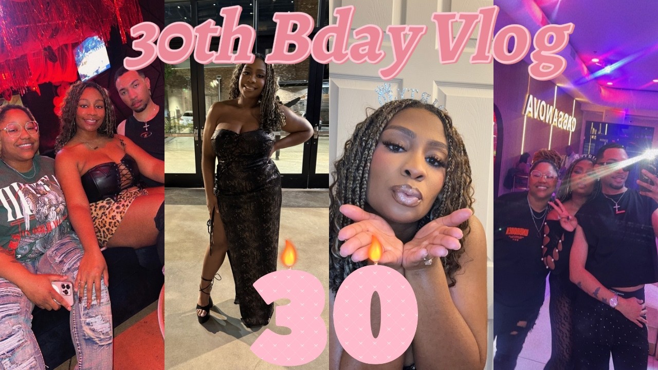 Come Celebrate My 30th Birthday With Me! 🎂 Drinks, Freebies, Date Night, R&B Thursday & Brunch