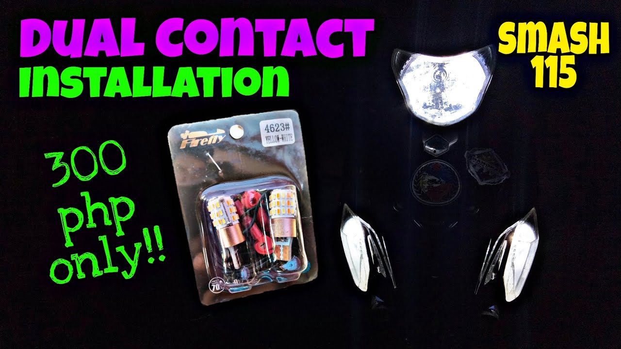 Dual Contact Led Signal Light Installation - Smash 115 (Link in the Description)