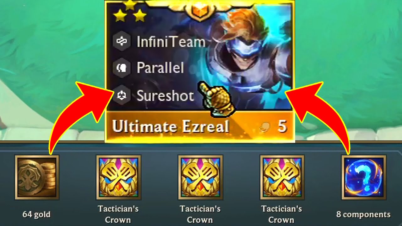 I've got BIG Underground CashOut into 3 Star Ultimate Ezreal...