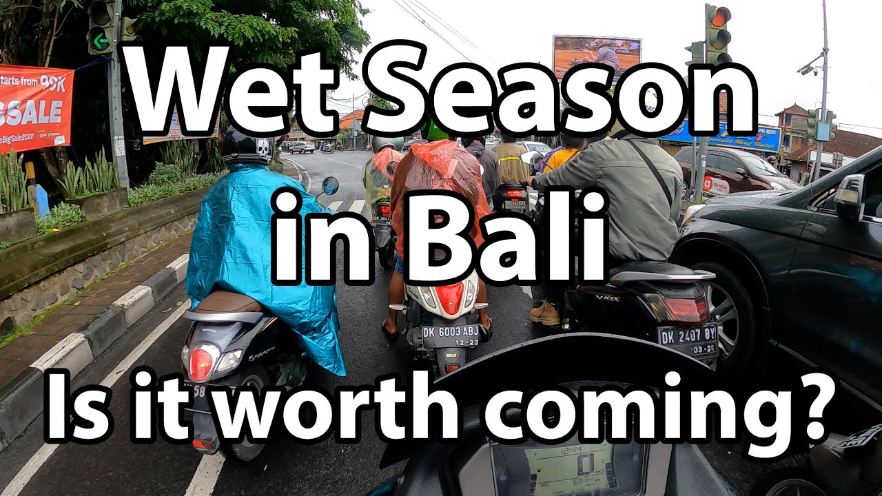 Wet season in Bali