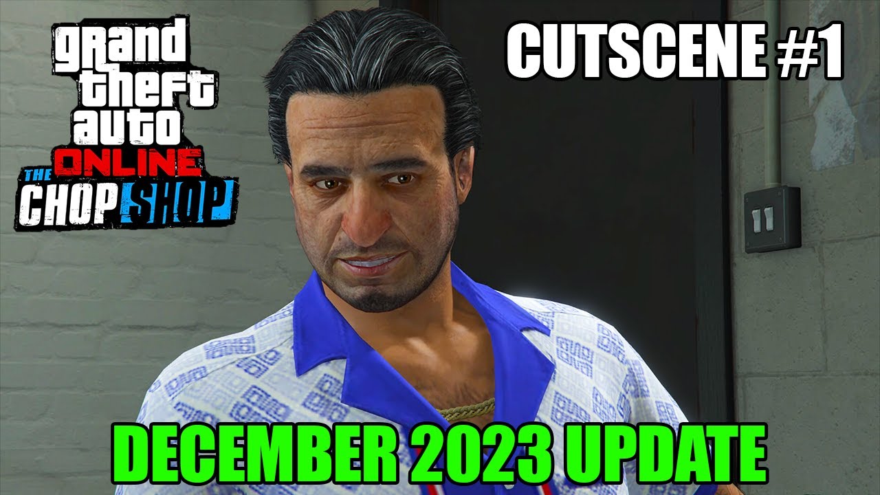 GTA Online: The Chop Shop DLC Intro Cutscene 1 w/ Yusuf Amir & Jamal | Salvage Yard Robbery Business