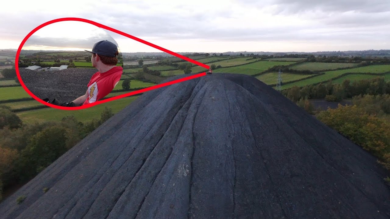 Awesome Views but Stupid climb! - Midsommer norton Slag Heap climb