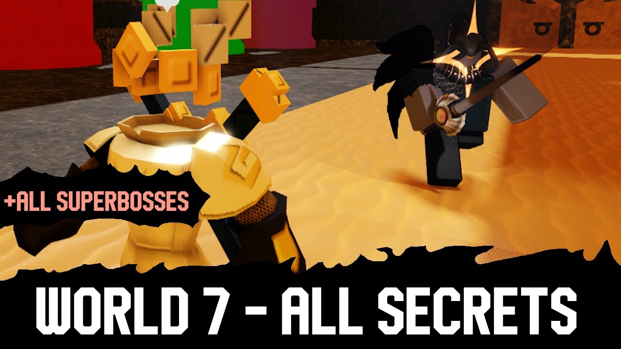 [WORLD 7] Periastron Stars RPG - All Secrets + All Superbosses