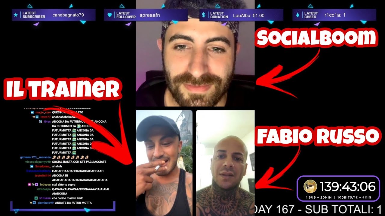 Confronto completo tra Socialboom, Fabio Russo e il Trainer