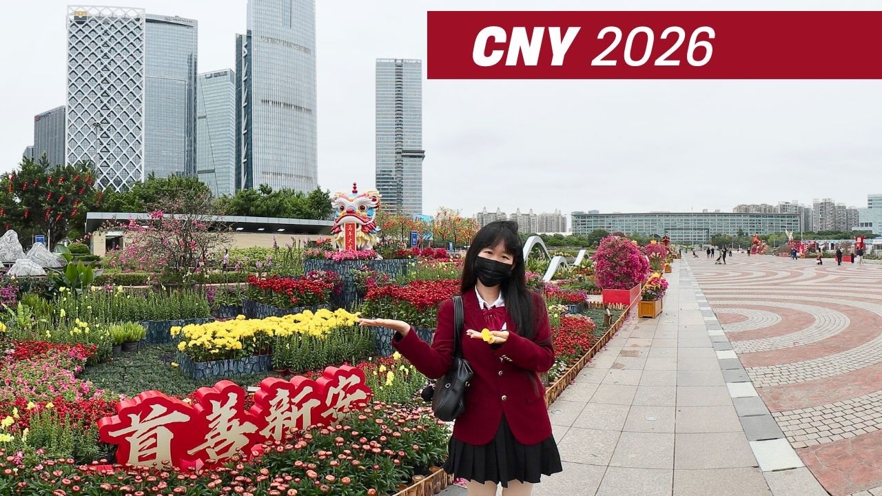 Extreme relaxation | Strolling through romantic spring flowerbeds ｜SHENZHEN