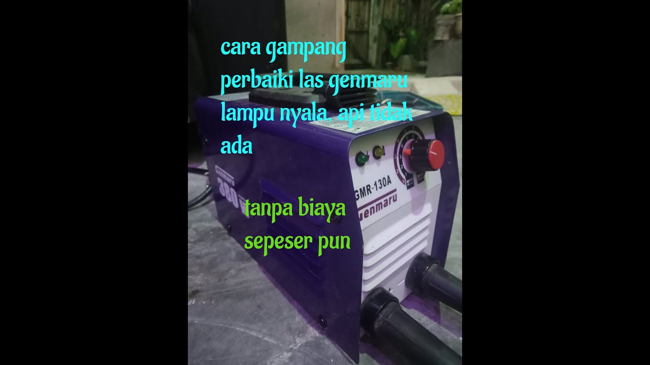 trafo las genmaru rusak hanya lampu swith yang nyala...