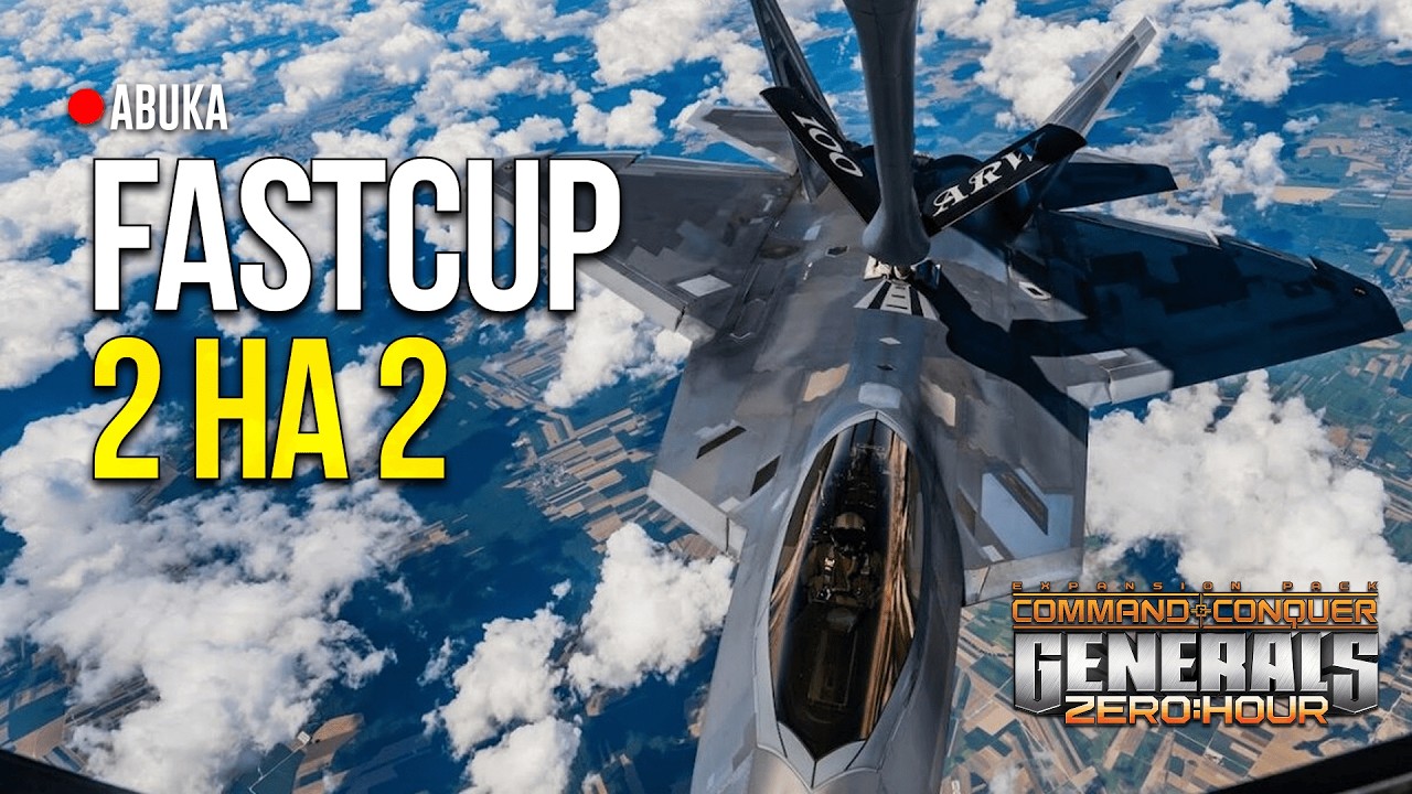 Играем Fastcup 2v2 Bl9rTv - GENERALS ZERO HOUR