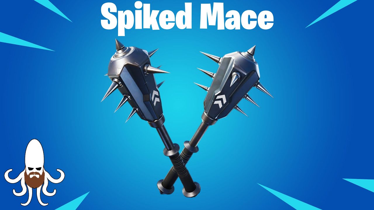 Spiked Mace Pickaxe Sound Test & Gameplay - Fortnite