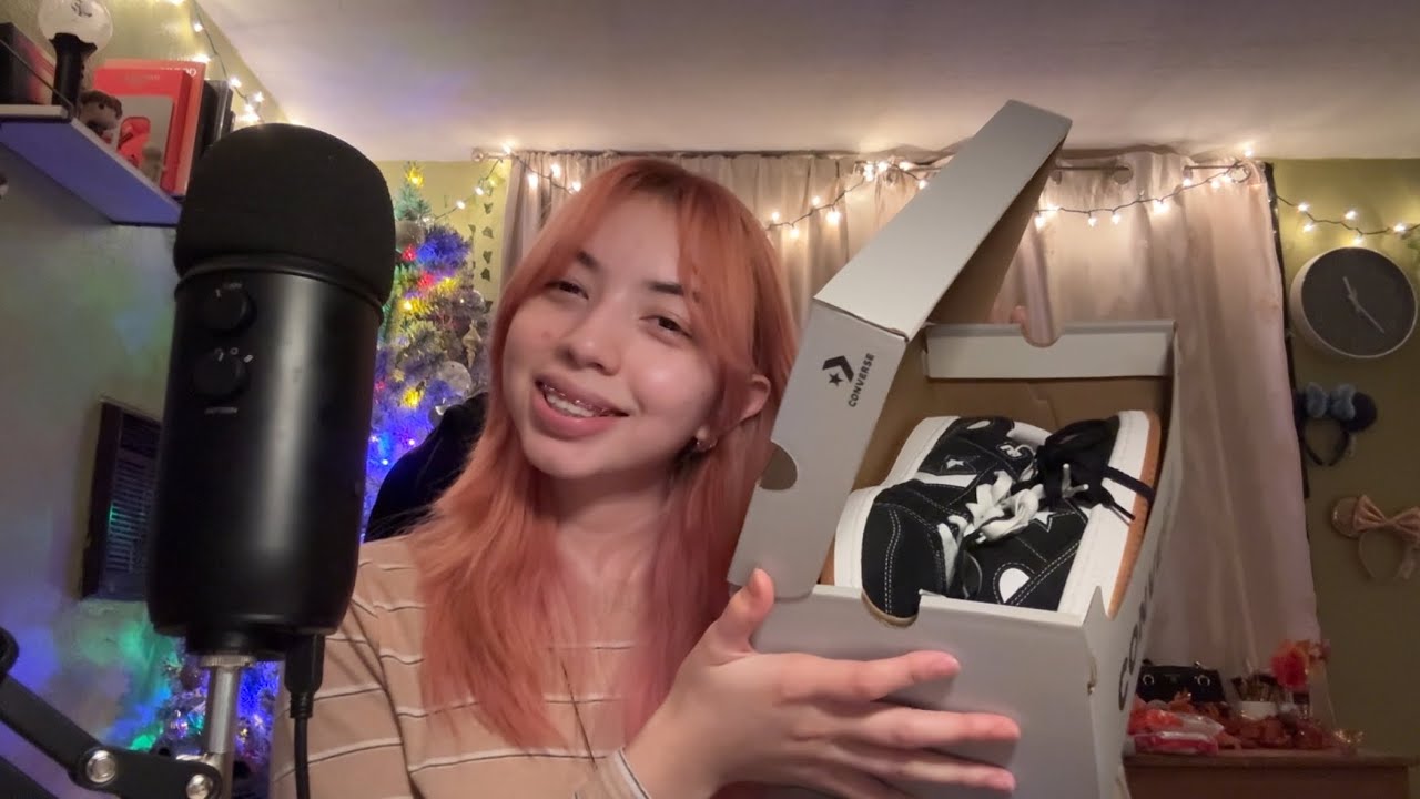 ASMR SHOE SOUNDS (Unboxing)