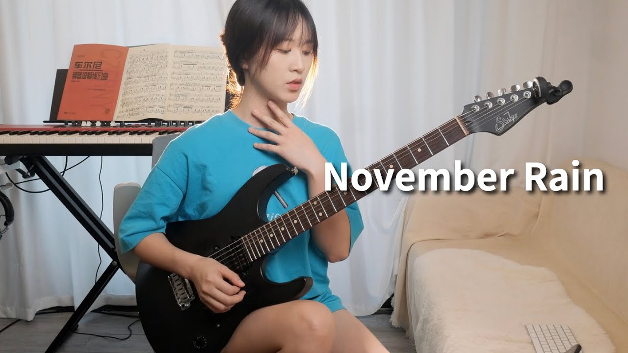 Guns N' Roses November Rain Guitar Solo Cover