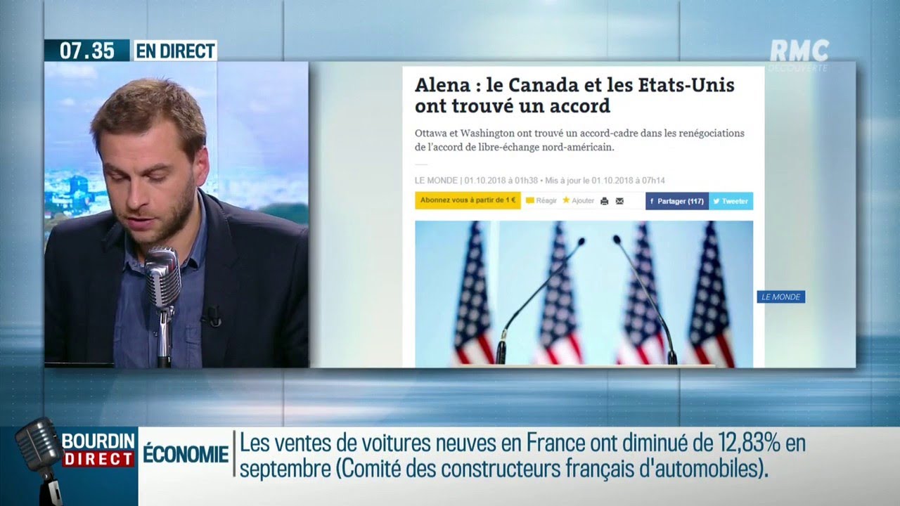 Nouvel accord commercial entre le Canada et les Etats-Unis