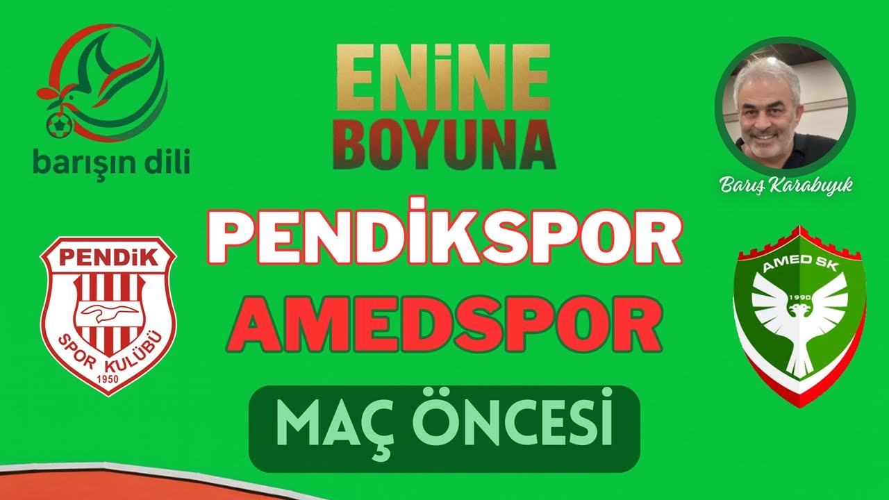 Pendikspor - Amedspor Maç Öncesi