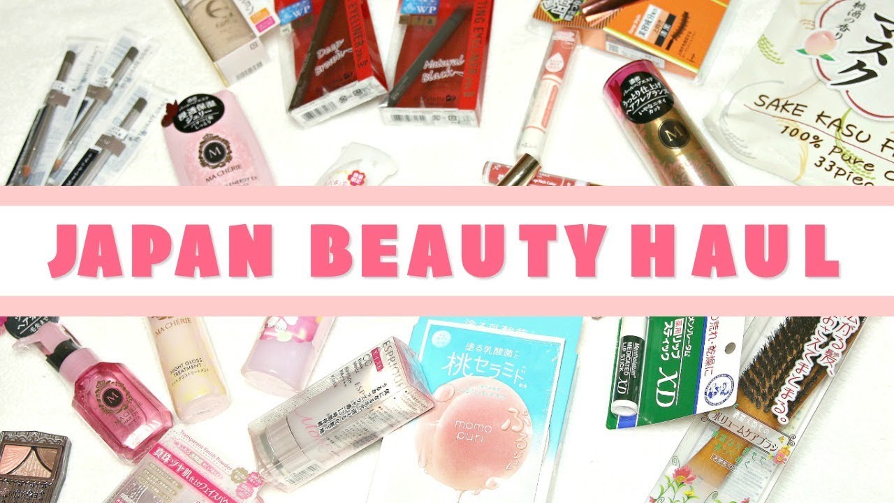 MASSIVE JAPANESE BEAUTY, SKINCARE + HAIRCARE HAUL 2019! Who else buys too much JBEAUTY?!