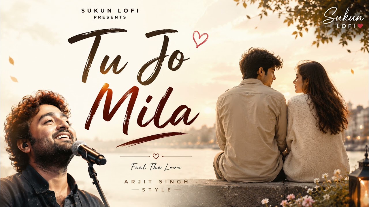 Tu Jo Mila - Official Lyrical Video sukun lofi