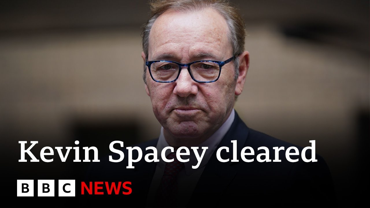 Kevin Spacey cleared of all sexual assault charges - BBC News