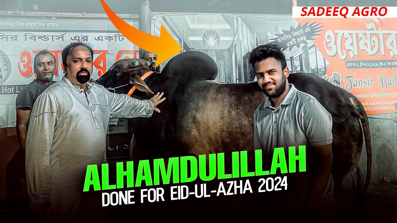 কোরবানির গরু কেনা হয়ে গেল | Sadeeq Agro | Alhamdulillah Done For Eid-Ul-Azha 2024 | Vlog 119