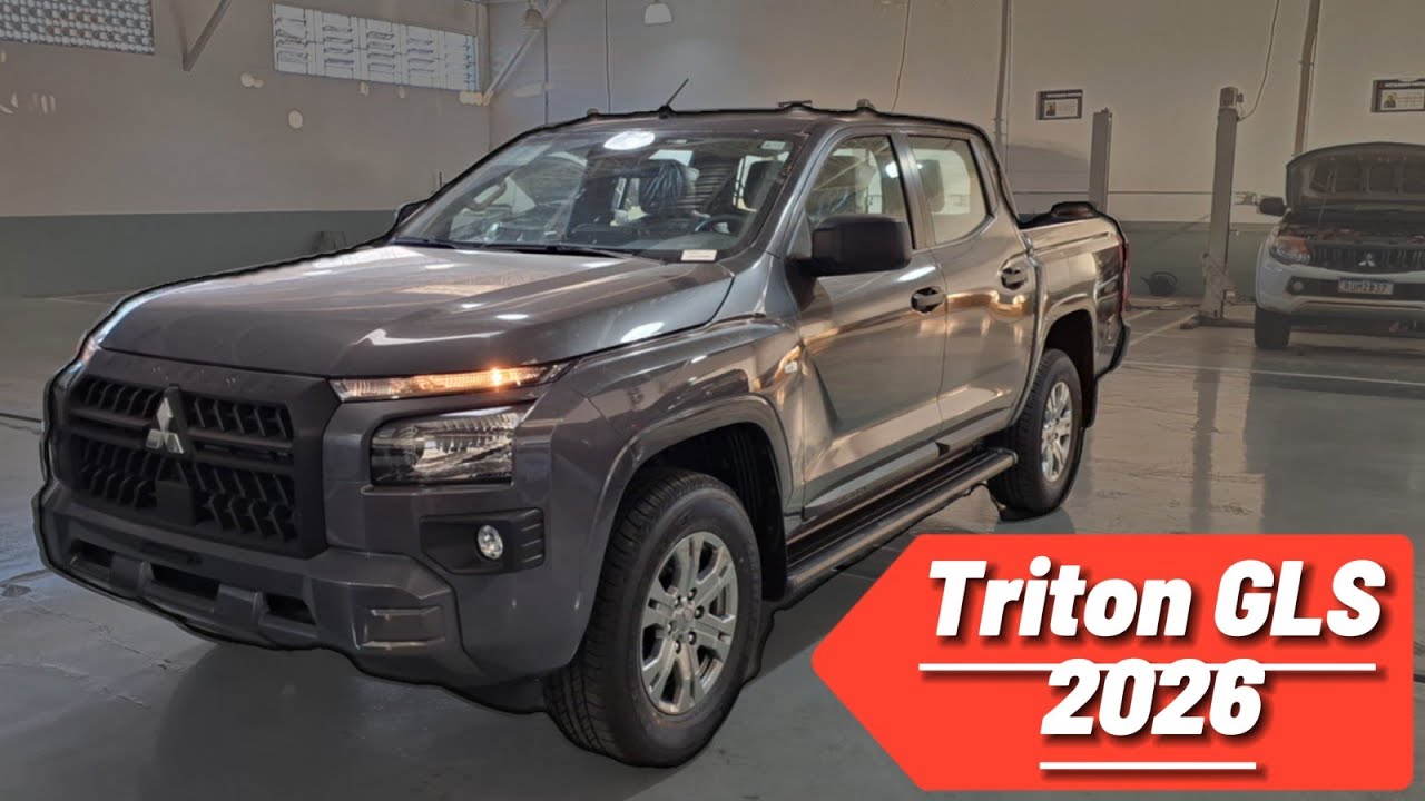 Mitsubishi Triton GLS 2026: De Entrada Sim, Mais Não Tem Nada de Básica!
