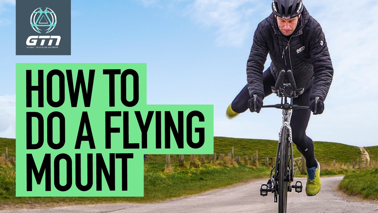 How To Do A Flying Mount The Easy Way! | Get On Your Race Bike Like A Pro